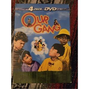 Our Gang 4-Pack DVD Bright Blue & Yellow Movie Set